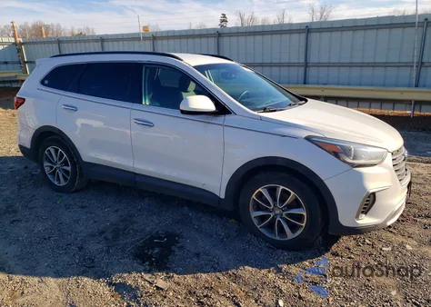 2017 Hyundai Santa Fe Se from USA, damaged, VIN KM8SMDHF9HU215910